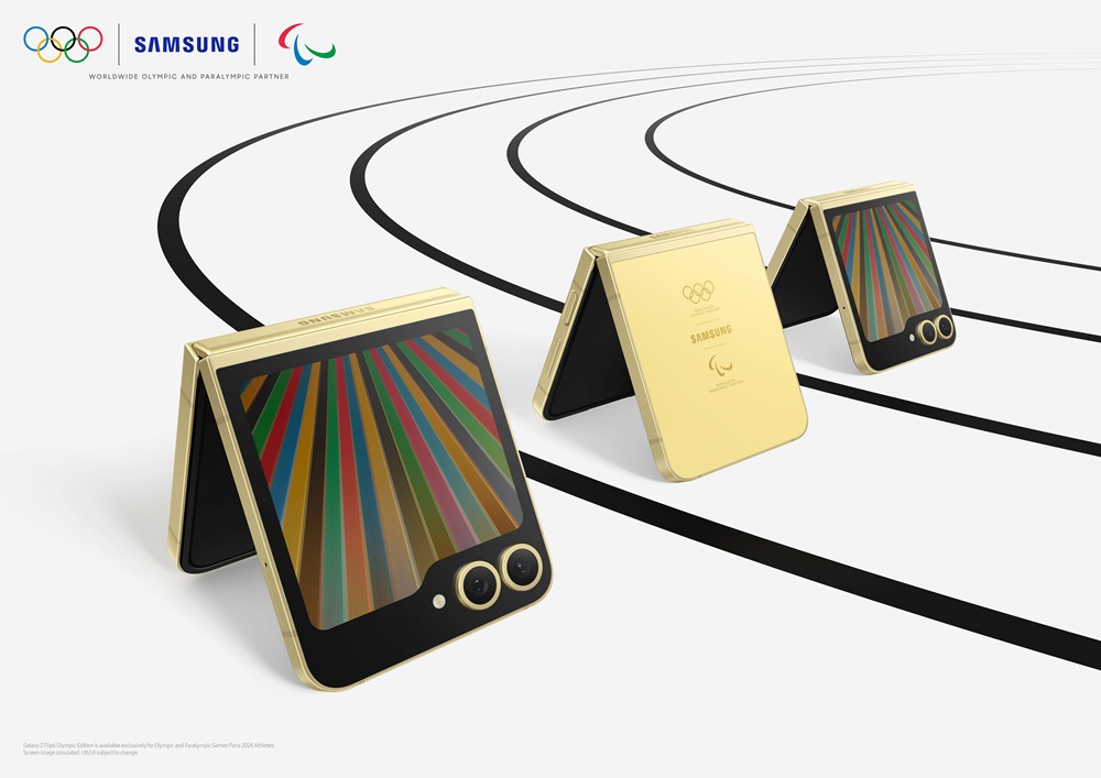 Samsung Unveils Galaxy Z Flip6 Olympic Edition for Paris 2024 Athletes